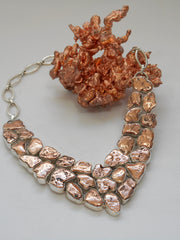 Copper Nugget Necklace 1