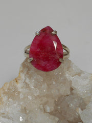 Ruby and Sterling Ring 1