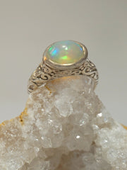 Ethiopian Opal Ring 8