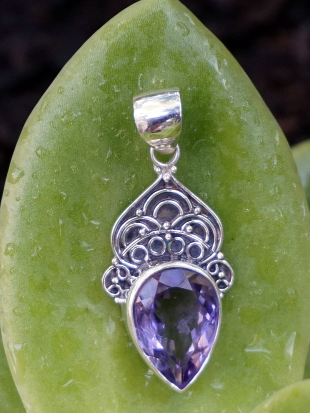 Amethyst Quartz Pendant 12