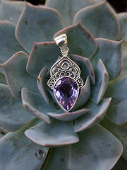 Amethyst Quartz Pendant 12