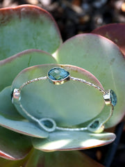 Apatite Bangle Bracelet 2