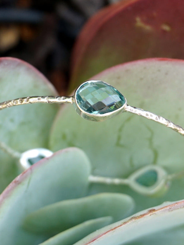 Apatite Bangle Bracelet 2