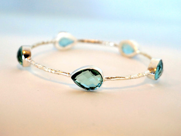 Apatite Bangle Bracelet 2