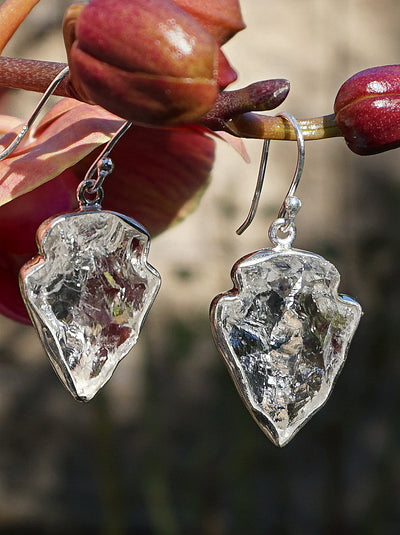 Arrowhead Quartz Crystal Earring Set 1