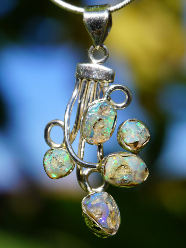 Ethiopian Opal Pendant 2