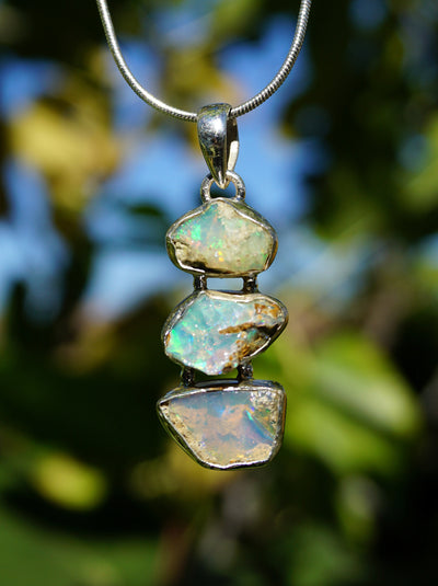 Ethiopian Opal Pendant 1