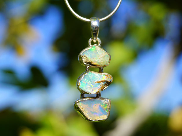 Ethiopian Opal Pendant 1