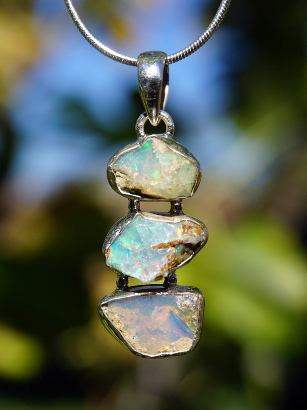 Ethiopian Opal Pendant 1