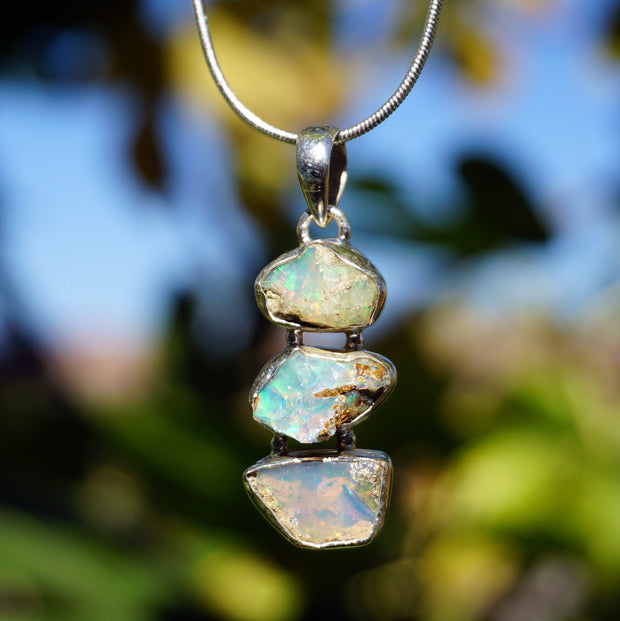 Ethiopian Opal Pendant 1