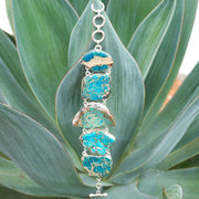 Free-form Artisan Turquoise Bracelet 4