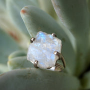 Free-form Organic Moonstone Ring 2