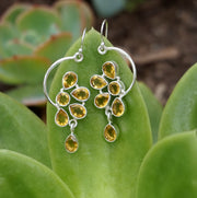 Citrine Drop Earring Set 1