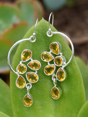 Citrine Drop Earring Set 1