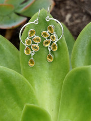 Citrine Drop Earring Set 1