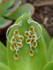 Citrine Drop Earring Set 1