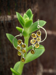 Citrine Drop Earring Set 1