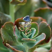 Rough Tanzanite Ring 1