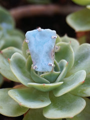 Free-form Larimar Ring 2