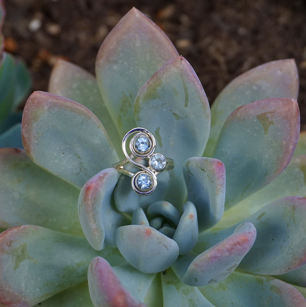 Blue Topaz Ring 1