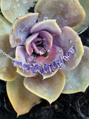 Signature Amethyst Smile Necklace 2