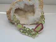 Green Amethyst Quartz Necklace 2