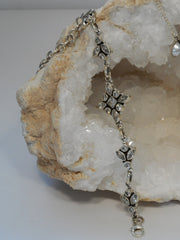 Delicate White Topaz Bracelet 1