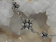 Delicate White Topaz Bracelet 1