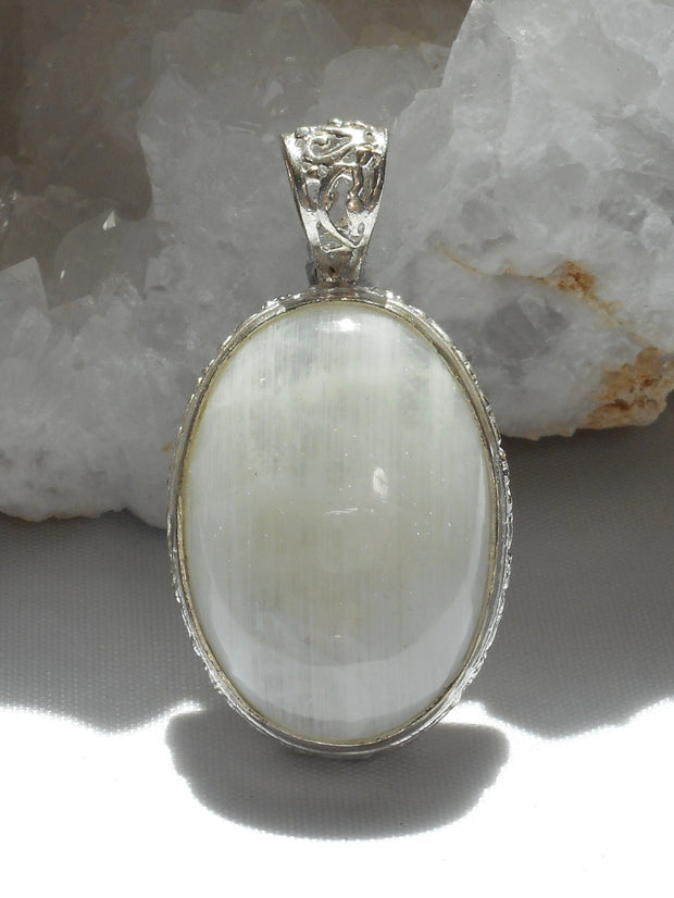 Moonstone Scrollwork Pendant 4