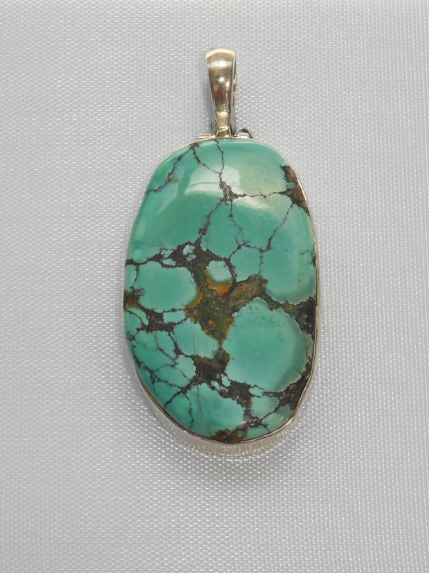 Tibetan Turquoise Pendant 1