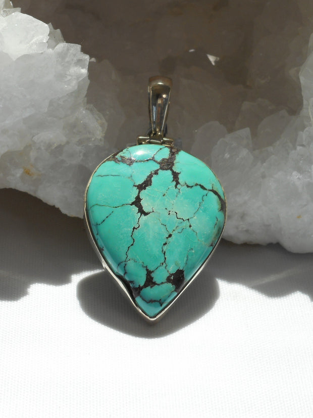 Tibetan Turquoise Pendant 2