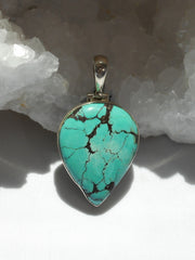 Tibetan Turquoise Pendant 2