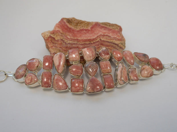 Rhodachrosite Bracelet 1