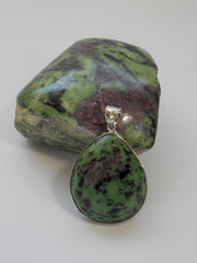 Ruby in Zoisite Pendant 7