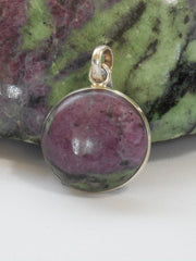 Ruby in Zoisite Pendant 2