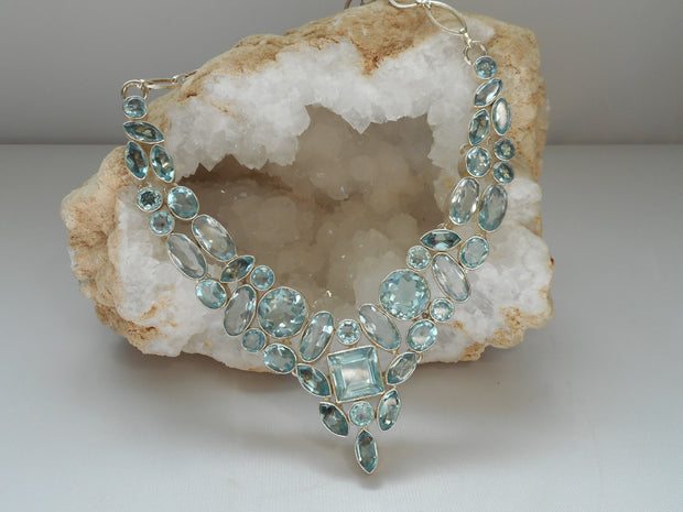 *Blue Topaz Necklace 2