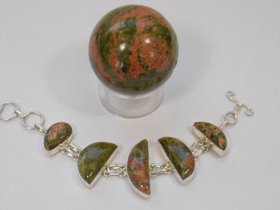 Unakite Bracelet 2