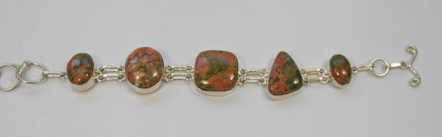 Unakite Bracelet 1