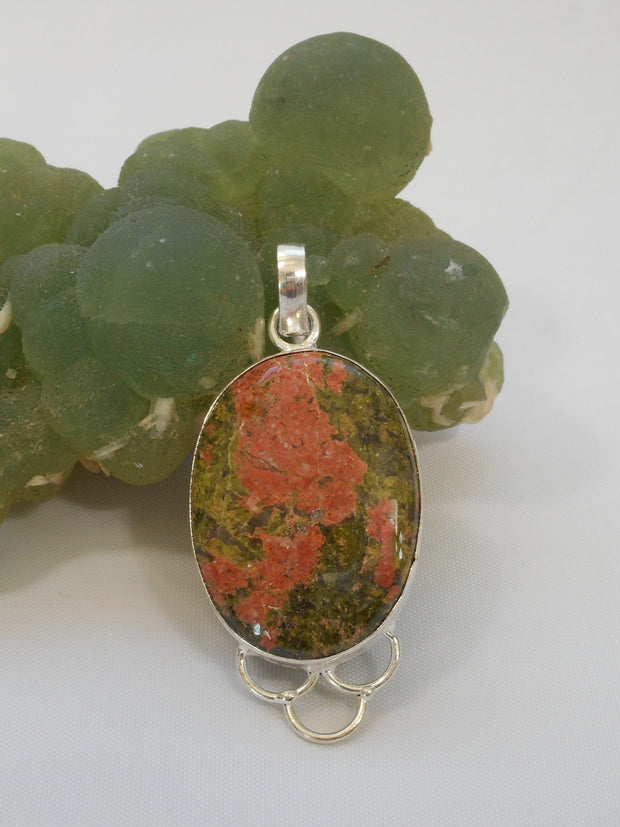 Unakite Pendant 6