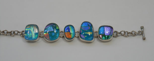 Dichroic Glass Bracelet 4