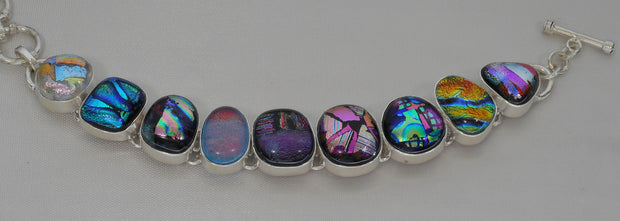 Dichroic Glass Bracelet 3