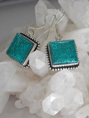 Dichroic Glass Earring Set 1