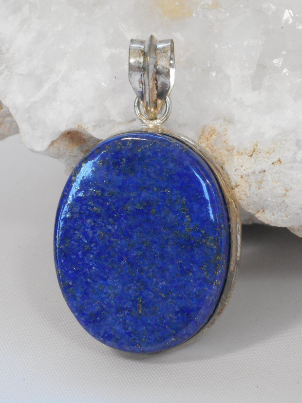 Lapis Oval Pendant 2