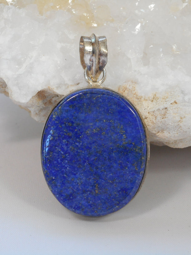 Lapis Oval Pendant 2