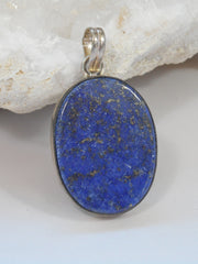 Lapis Oval Pendant 3