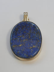 Lapis Oval Pendant 3