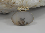 Dendritic Opal Oval Pendant 4