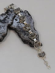 Sterling and Meteorite Bracelet 3