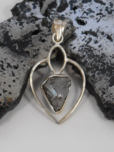 Natural Meteorite Stone Pendant 2