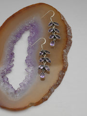 Amethyst Quartz Earring Set 1